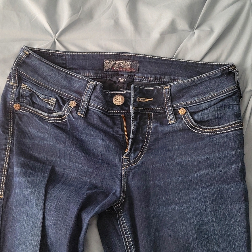 Silver jeans